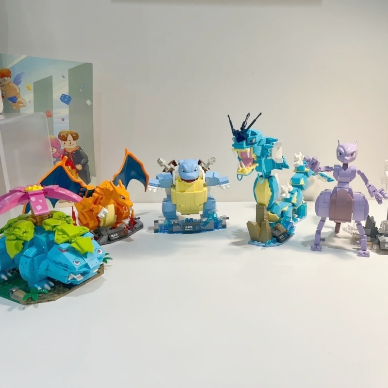 Model Kit Quick Pokemon - Pokemon Gemonteerd Bouwstenen Speelgoed Anime Figuren