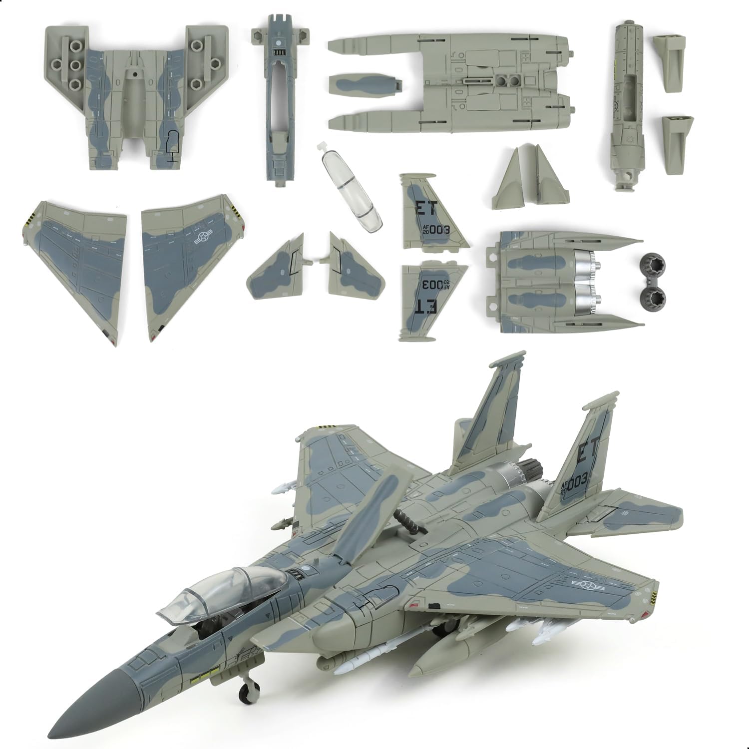 Model Kit Instructions - 1/72 F-15EX Eagle II Amerikaanse luchtmacht