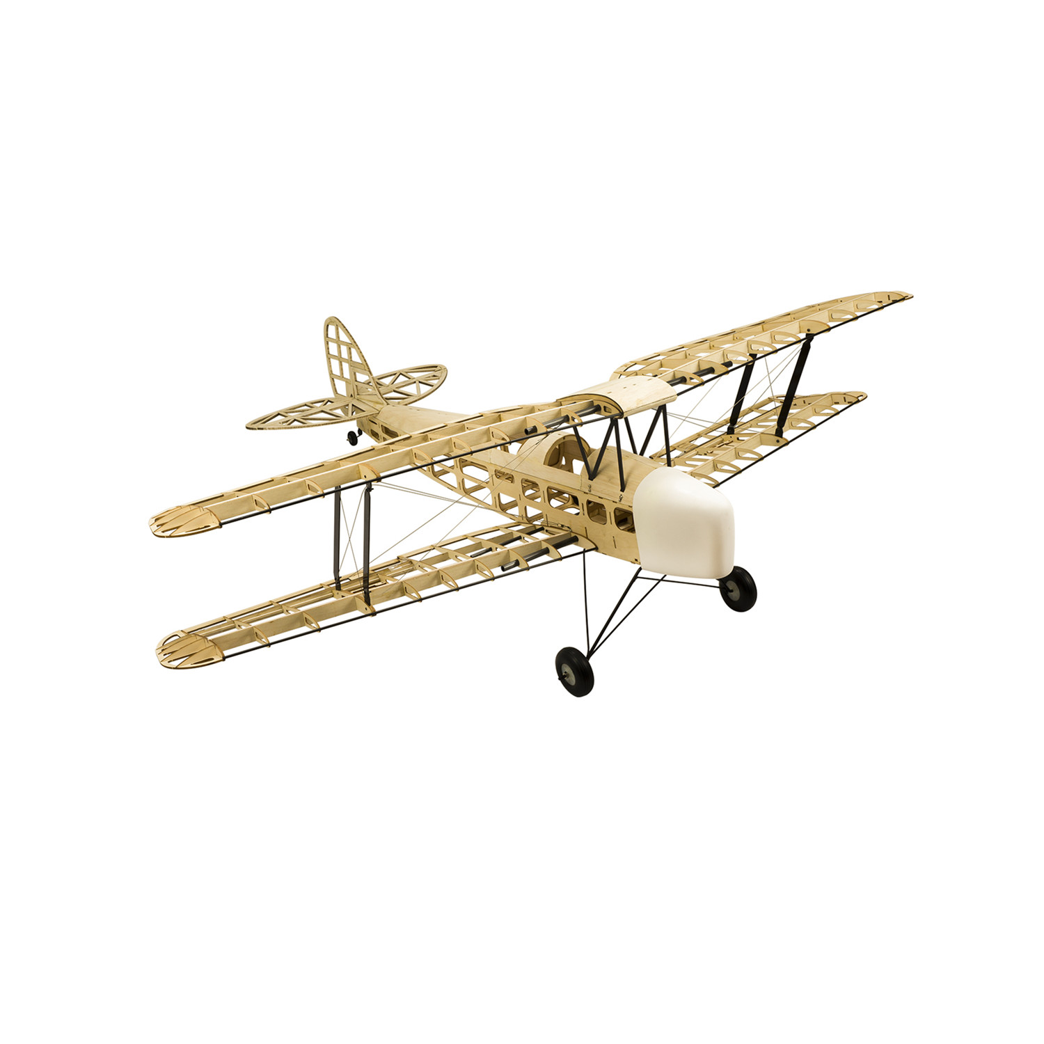 Model Kit Instructions - RC-vliegtuigen Lasergesneden balsahouten vliegtuigkit Nieuw TigerMoth