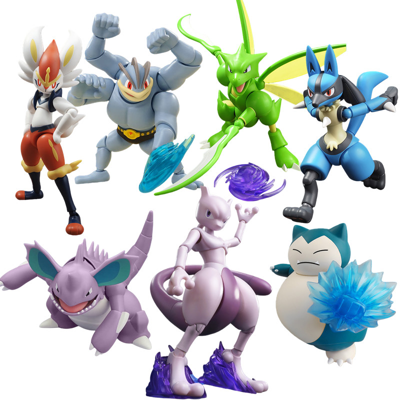 Model Kit Quick Pokemon - Blokees Pokémon Mewtwo Adventure Prologue Snorlax