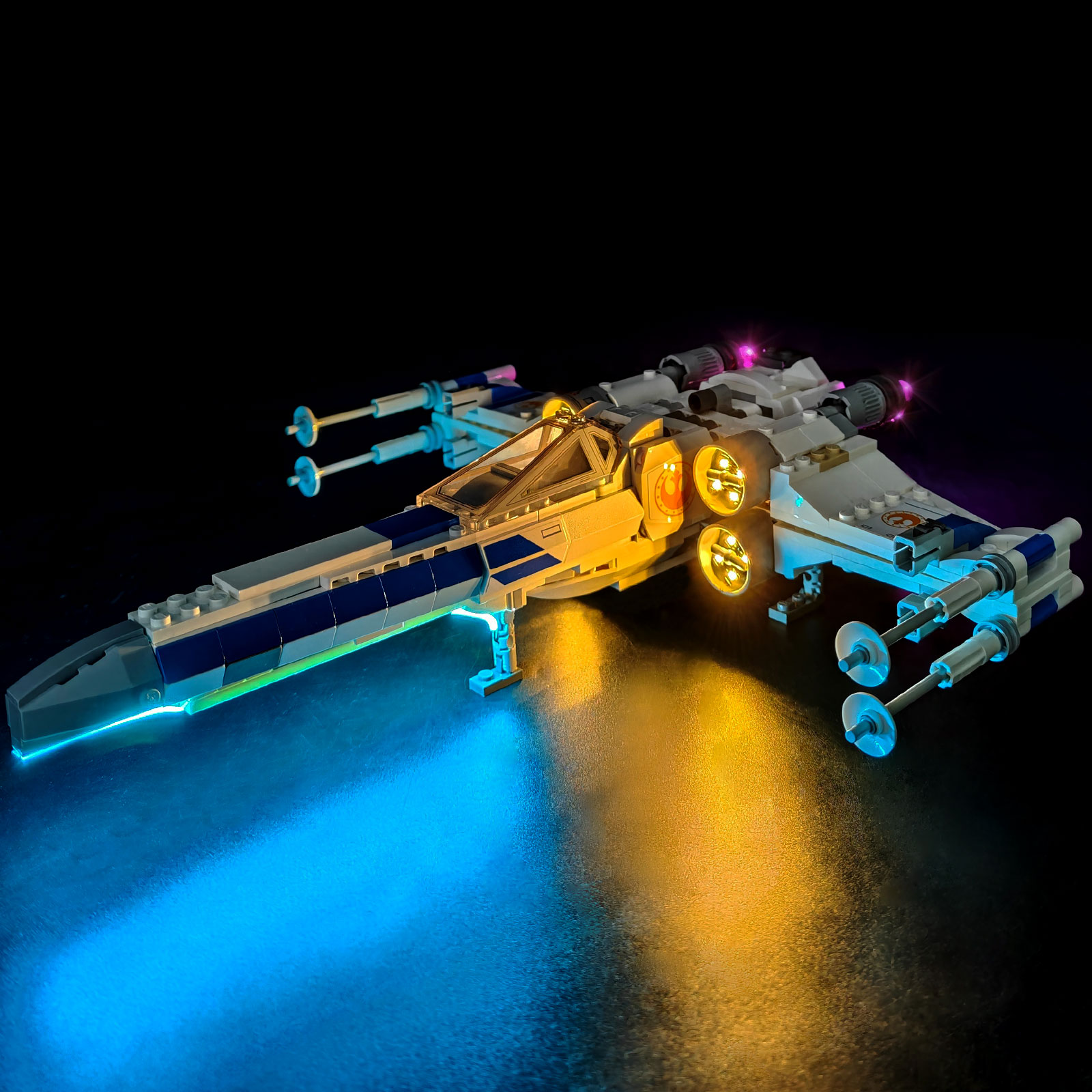 Model Kit X Wing - LYBMTWF LED-verlichtingsset compatibel met Lego 75460