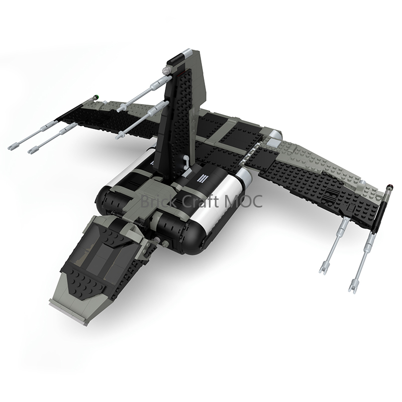 Model Kit X Wing - MOC Sci-Fi Infernum-stijl gevechtsjager bouwstenenset -