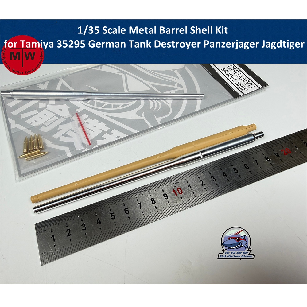 Model Kit Destroyer - 1/35 Schaal Metalen Vat Shell Kit