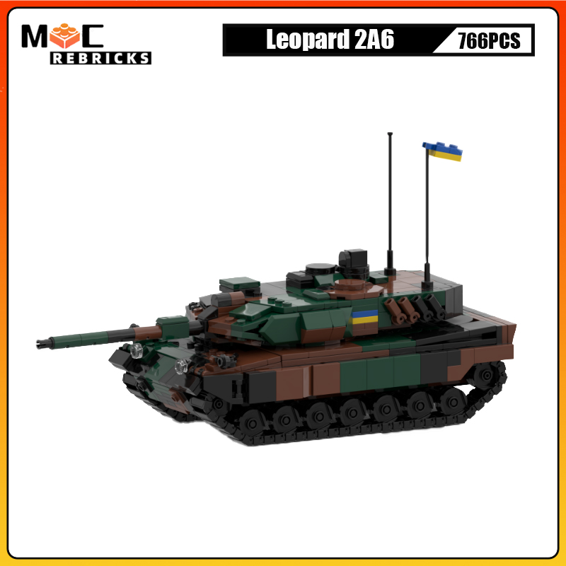 Model Kit Ukraine - Militaire Model Leger Luipaard 2A6 Oekraïne