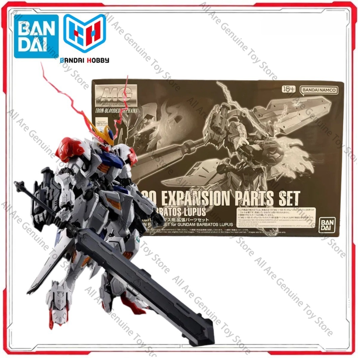 Model Kit Gundam Barbatos - Originele Bandai Model Kit, Echte MG