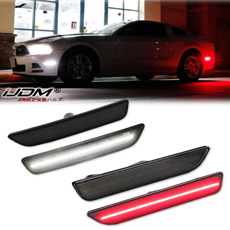Model Kit Led - 2 Stuks Auto Voor Achter Bumper