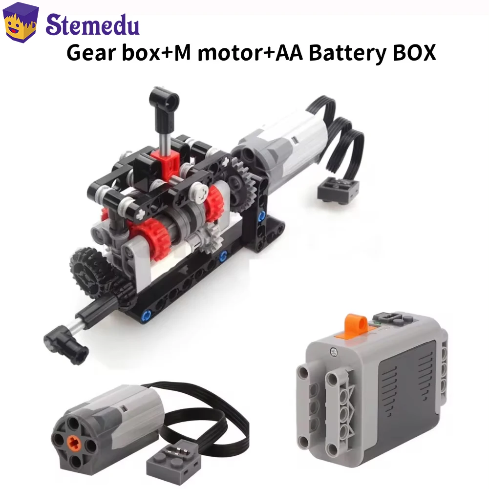 Model Kit Instructions - Moc High-Tech 4 Snelheden Versnellingsbak Handgeschakelde