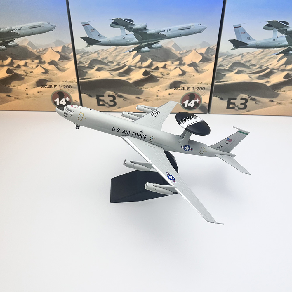Model Kit Store - 1/200 Schaal E3 Vliegtuig Diecast Afgewerkt