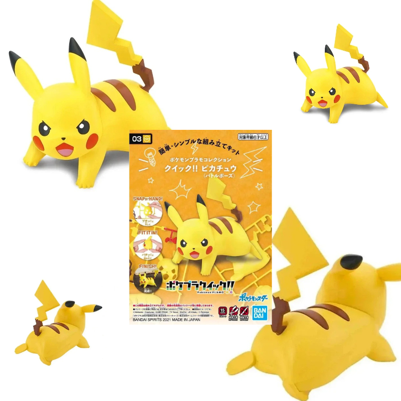 Model Kit Quick Pokemon - Bandai Pokemon Figuren Kit Quick Series