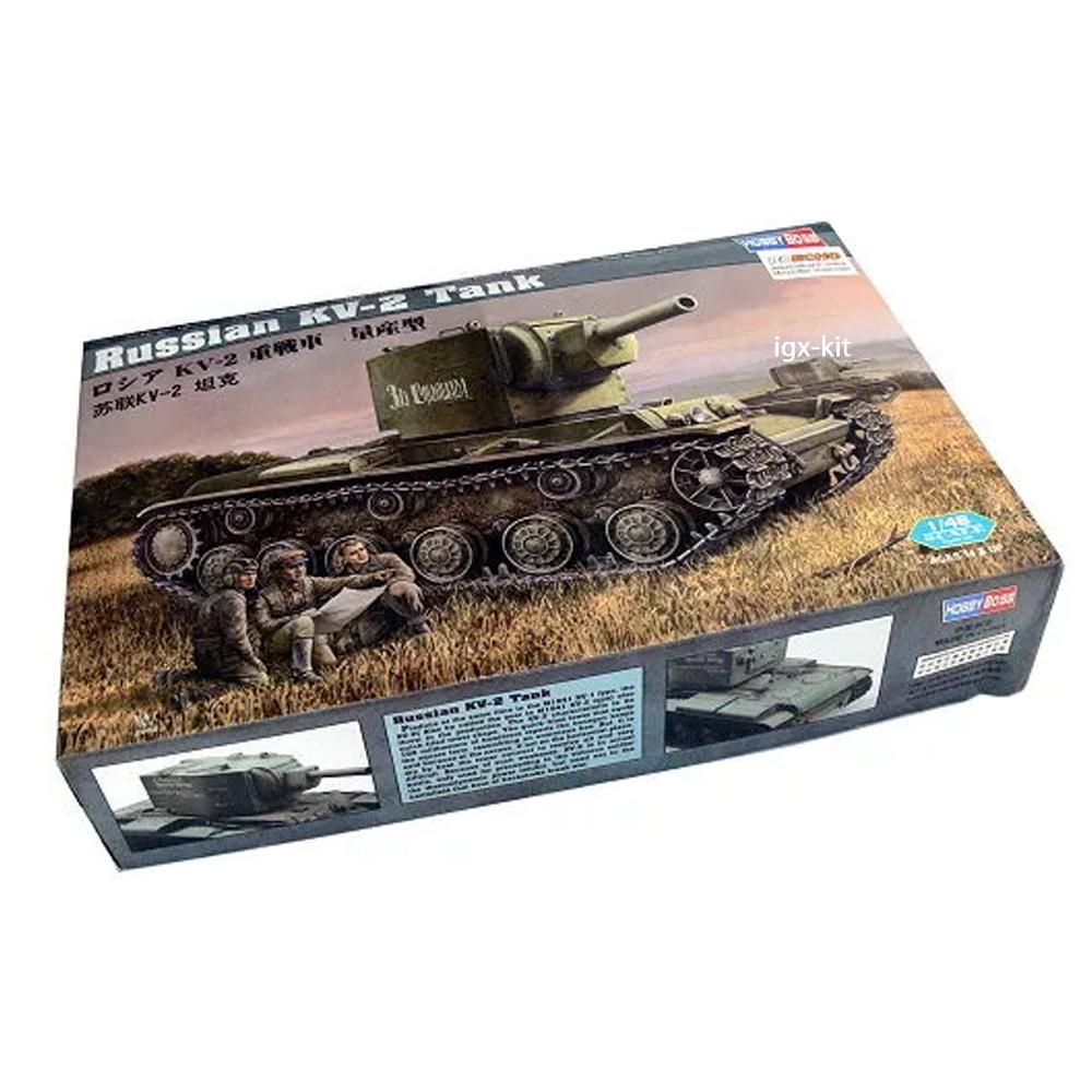 Model Kit Instructions - Hobbyboss 84816 1/48 Schaal Russische KV2