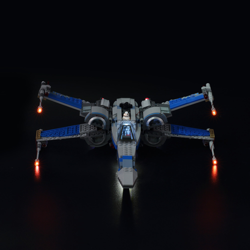 Model Kit X Wing - Led-lichtset voor LEGO Poe's X-Wing Fighter