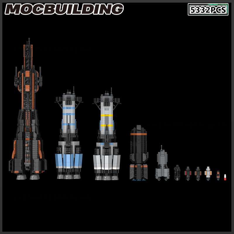 MOC Bouwsteen Ruimteschip Star - Model Kit Destroyer recensie en prijs