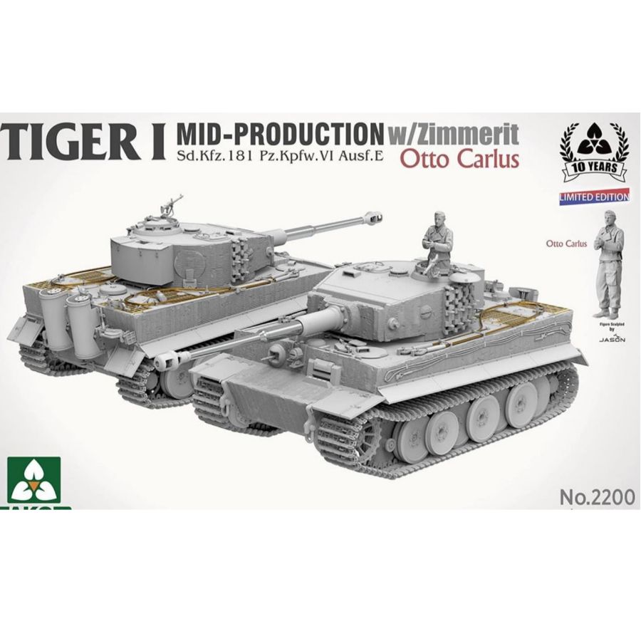 TAKOM Tiger I Mid Production m - Model Kit Dragon recensie en prijs