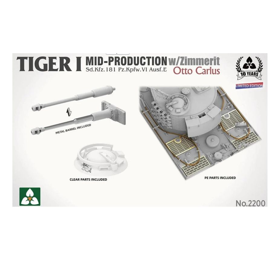 TAKOM Tiger I Mid Production m - Model Kit Dragon recensie en prijs