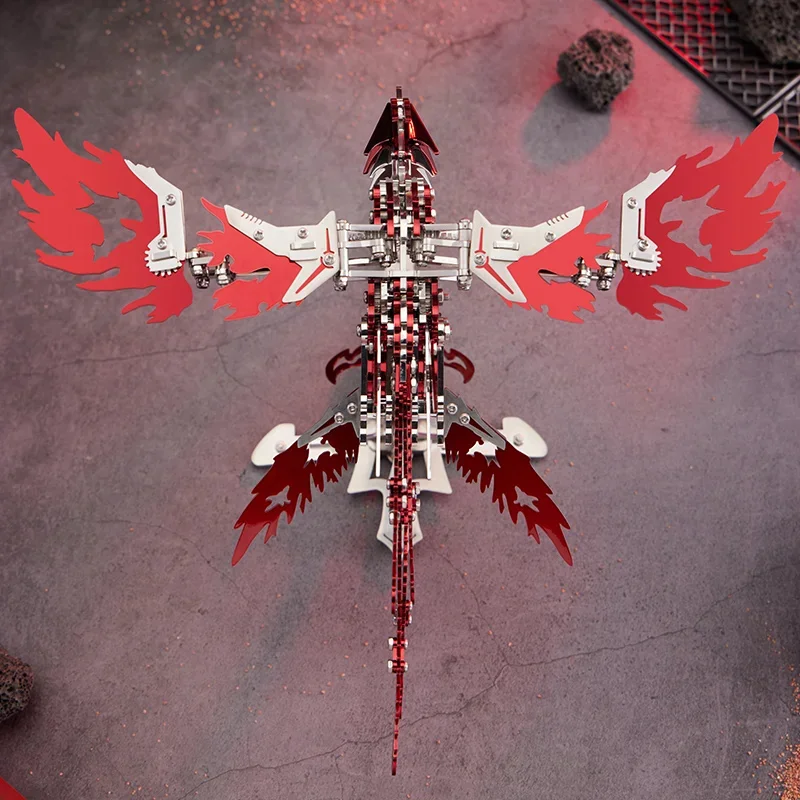 DIY mechanische Phoenix metale - Model Kit Dragon recensie en prijs