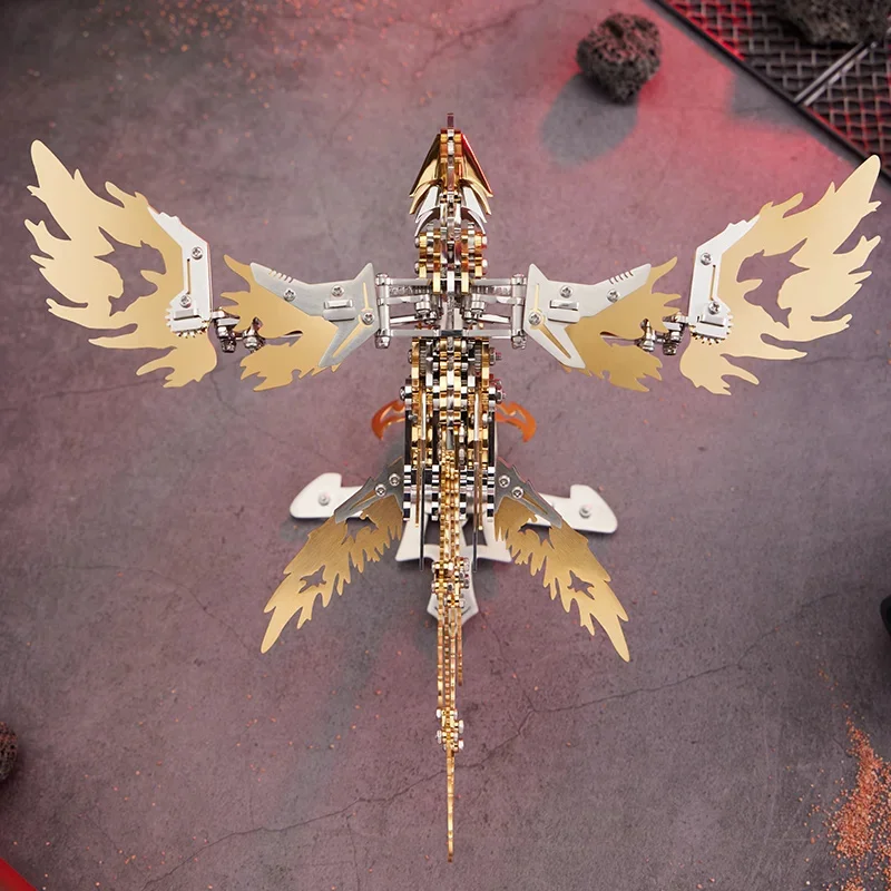 DIY mechanische Phoenix metale - Model Kit Dragon recensie en prijs