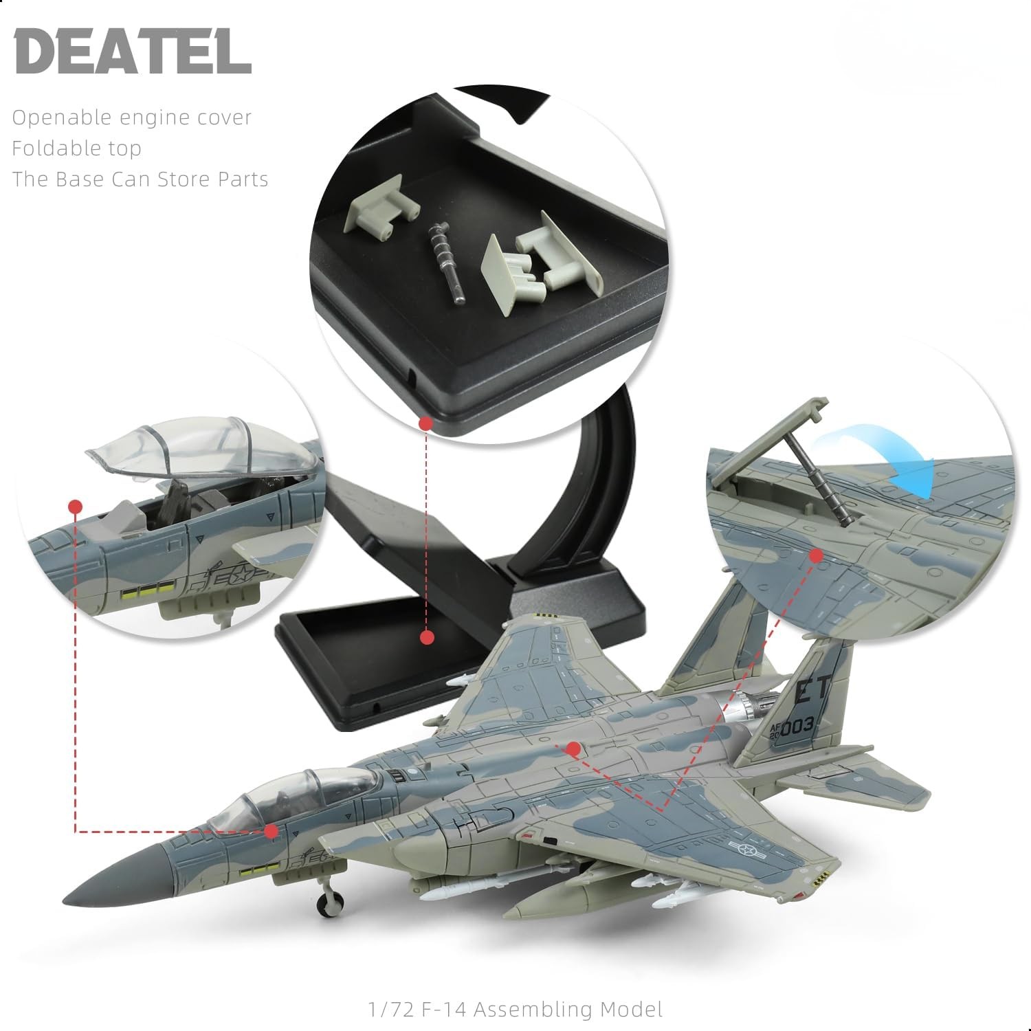 1/72 F-15EX Eagle II Amerikaan - Model Kit Instructions recensie en prijs