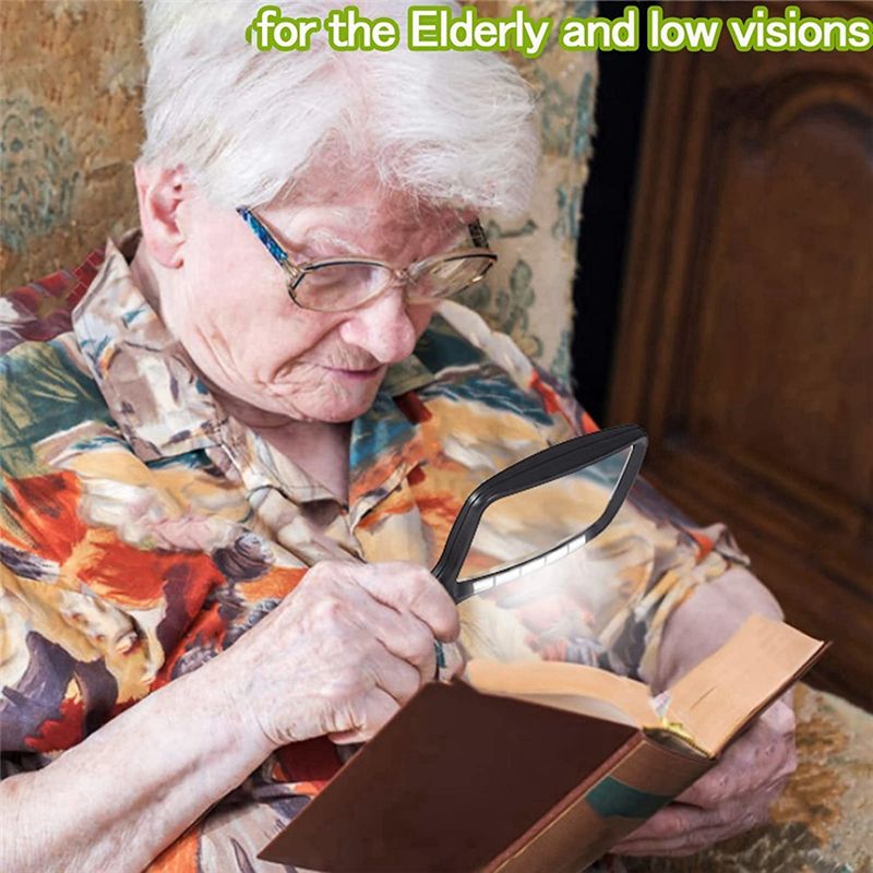 Vierkant handzaam opvouwbaar v - Magnifier With Light recensie en prijs