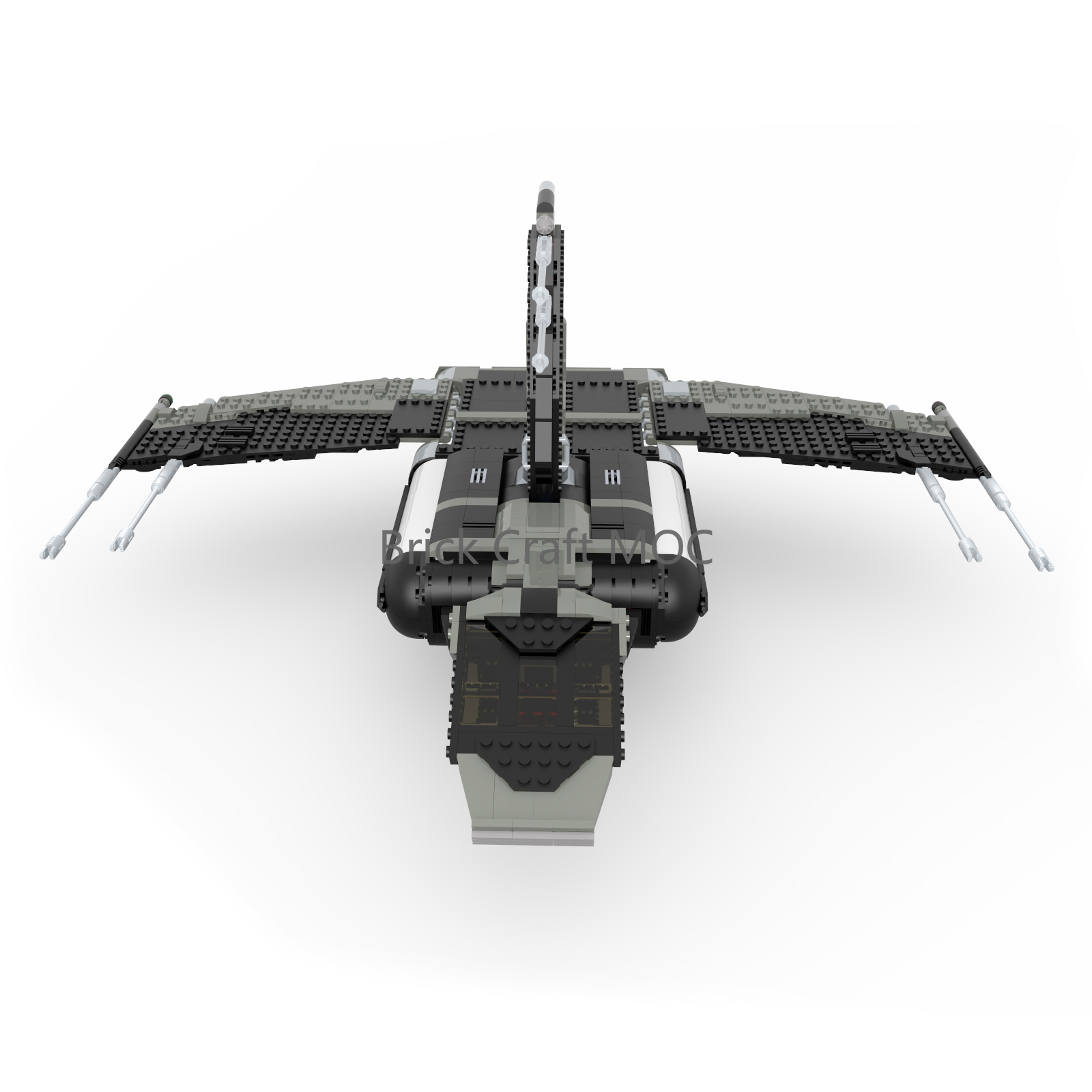 MOC Sci-Fi Infernum-stijl geve - Model Kit X Wing recensie en prijs