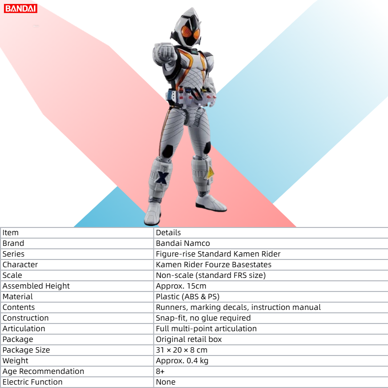 【IN VOORRAAD】Bandai Figure-ris - Model Kit Kamen Rider recensie en prijs