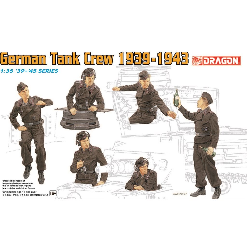 DRAGON 6375 1/35 Tank Crew 193 - Model Kit Dragon recensie en prijs