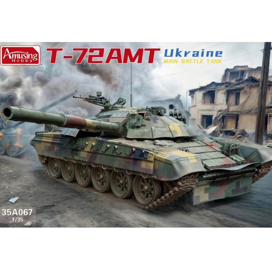 Amusante T-72AMT Oekraïne Main - Model Kit Ukraine recensie en prijs
