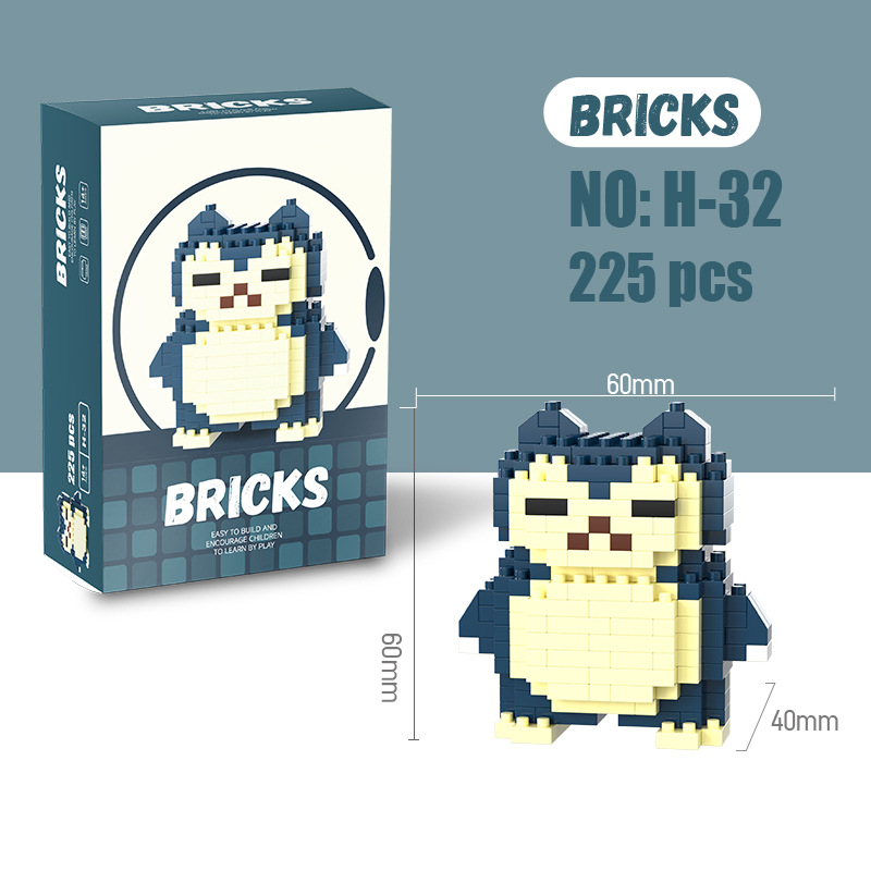 Pokemon Micro Bouwstenen Pikac - Model Kit Instructions recensie en prijs