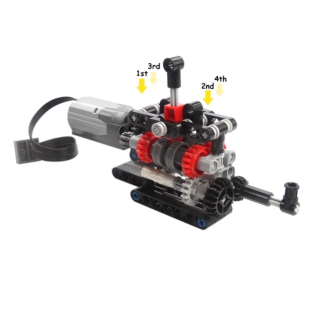 Moc High-Tech 4 Snelheden Vers - Model Kit Instructions recensie en prijs