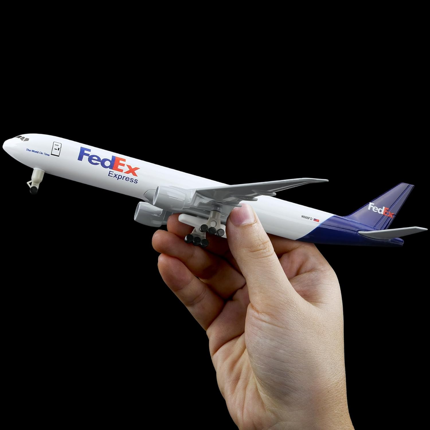 20cm FedEx B777 vliegtuigmodel - Model Kit Store recensie en prijs