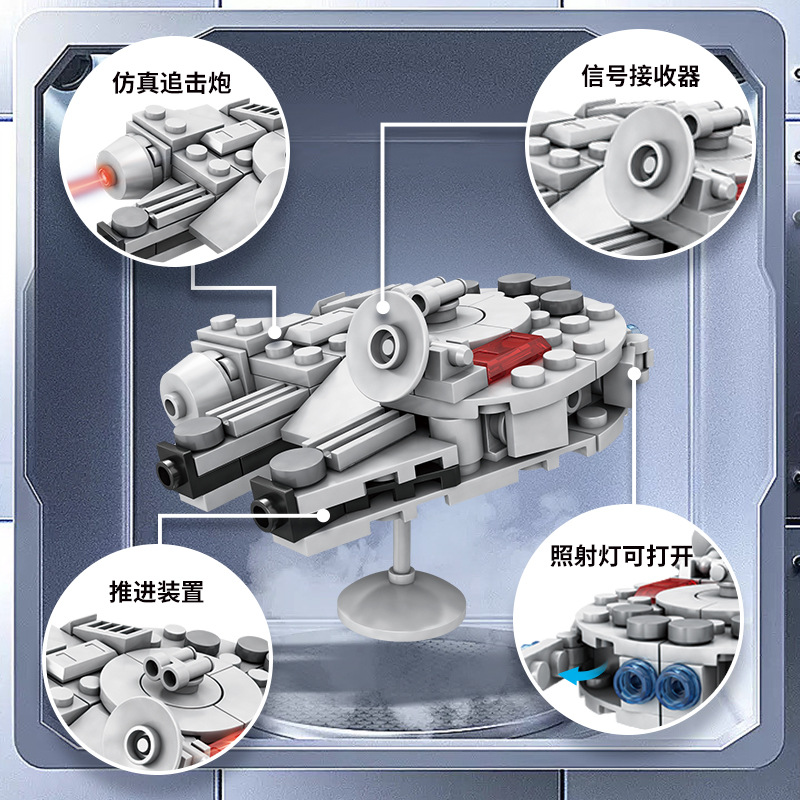 104 STKS Star Plan Millennium  - Model Kit Destroyer recensie en prijs