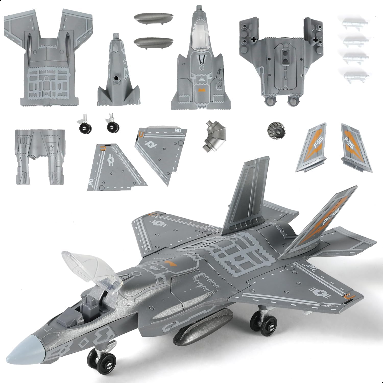 1:72 Schaal F-35 Jachtvliegtui - Model Kit Instructions recensie en prijs