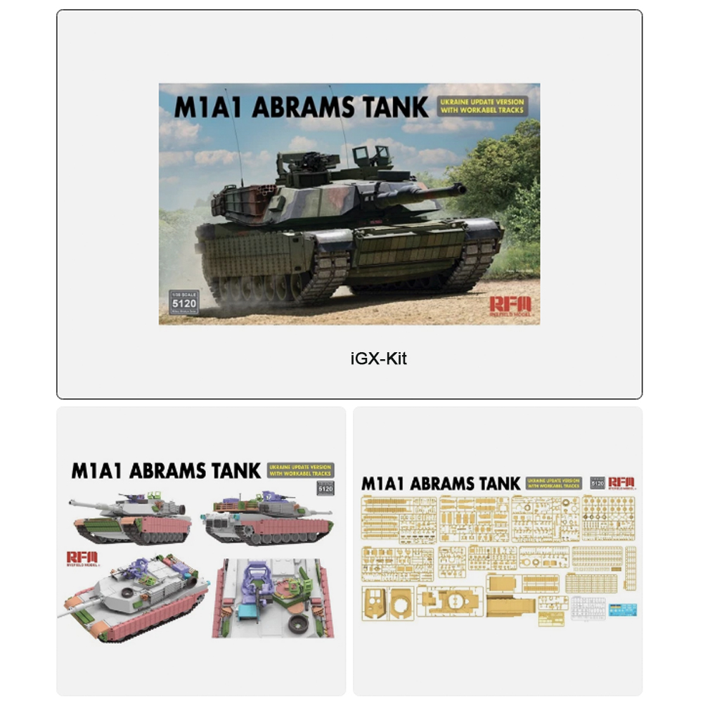 Rye Field 5120 Schaal 1:35 M1A - Model Kit Ukraine recensie en prijs