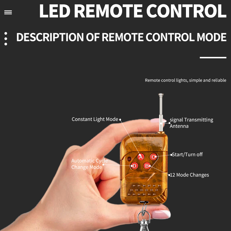 Draadloze LED-waarschuwingslic - Model Kit Led recensie en prijs