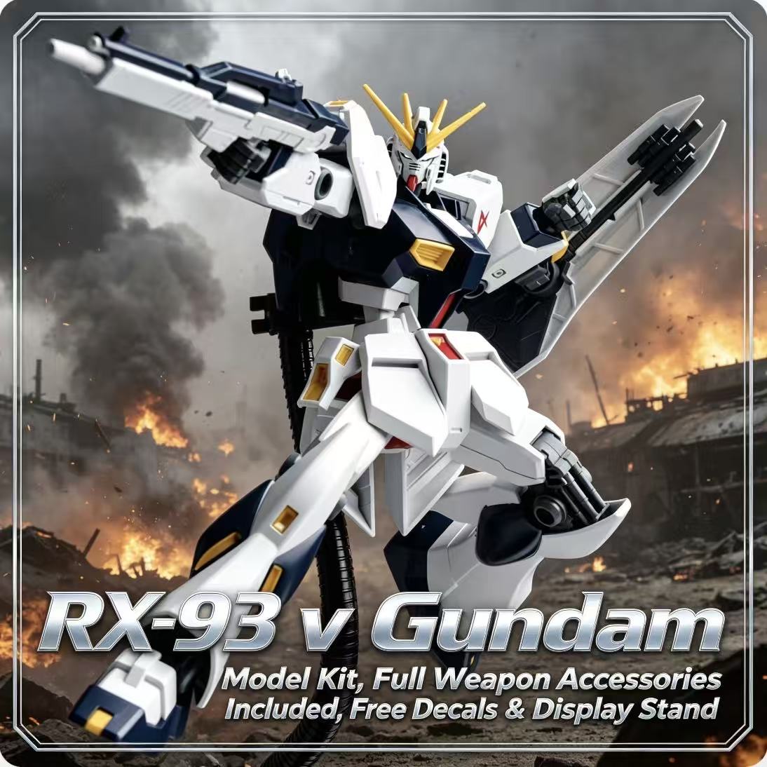 93HG 1/144 ENTRY GRADE RX-93 V - Model Kit Gundam Barbatos recensie en prijs