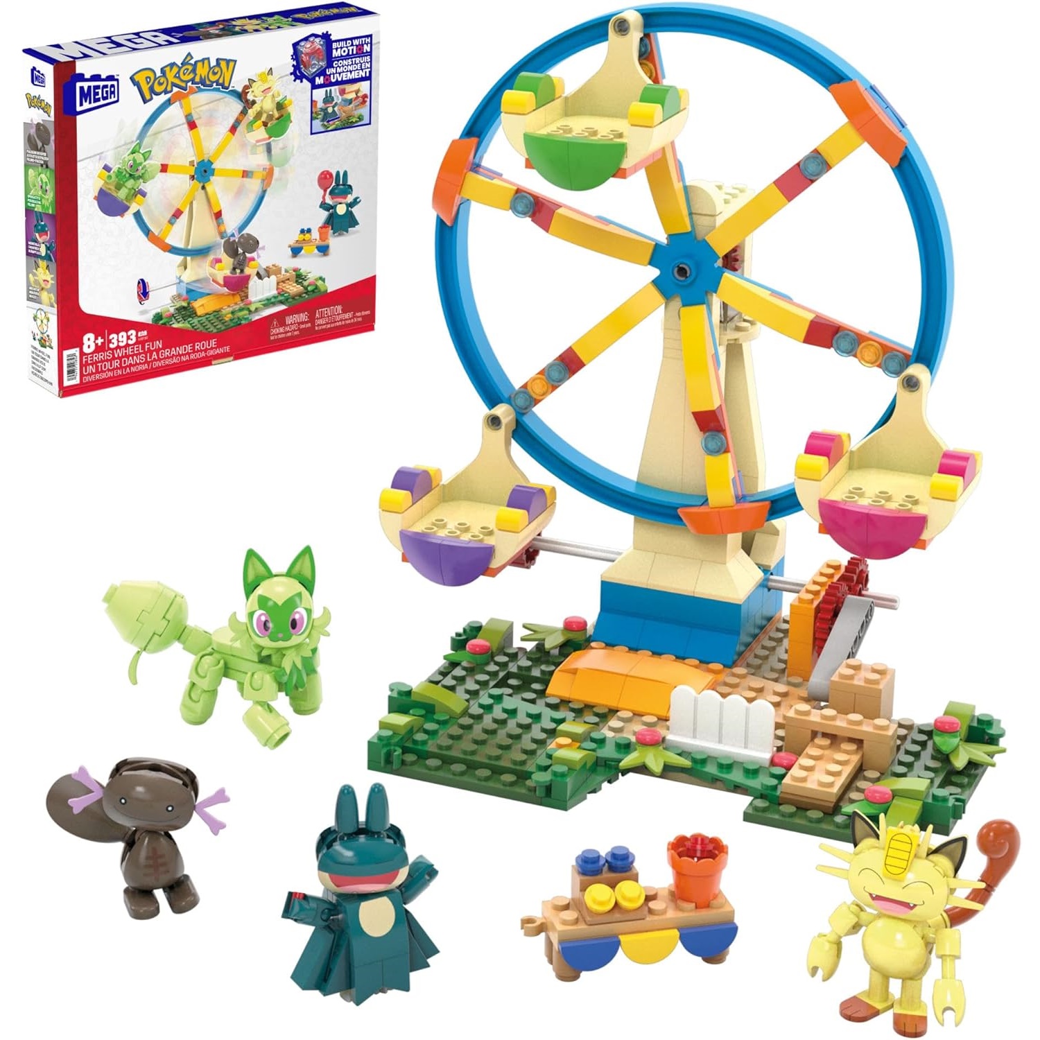 MEGA Pokémon Fun on the Ferris - Model Kit Quick Pokemon recensie en prijs