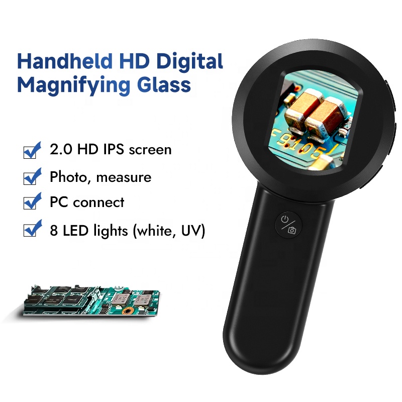 Vergrootglas 100X HM020 met 8  - Magnifier With Light recensie en prijs