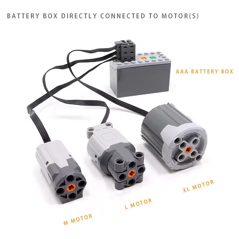 XL Motor 8882 Power Functions  - Model Kit Instructions recensie en prijs