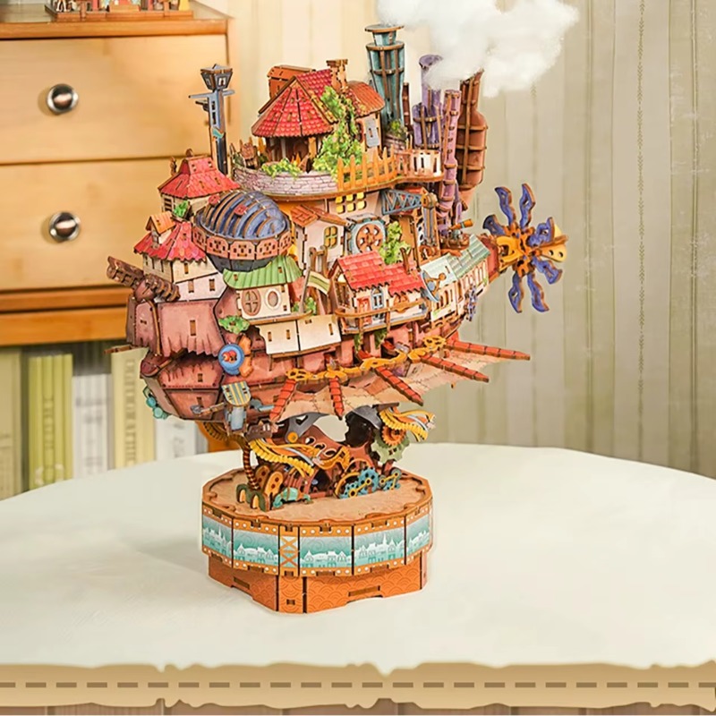 Echte reisboot Howl's Moving C - Model Kit Instructions recensie en prijs